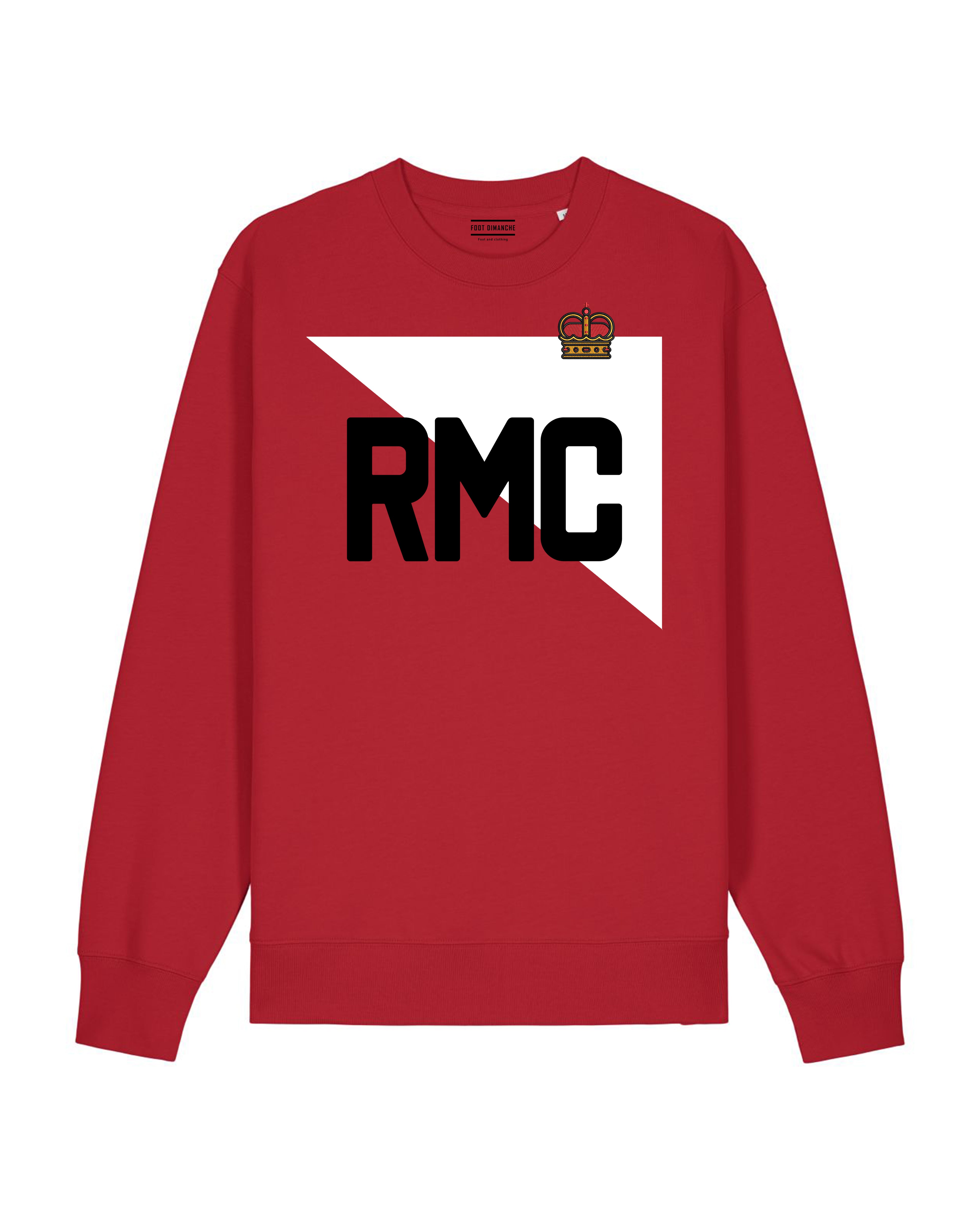Sweat Officiel AS Monaco Kappa – Neuf Avec étiquettes – Tailles M à XXL