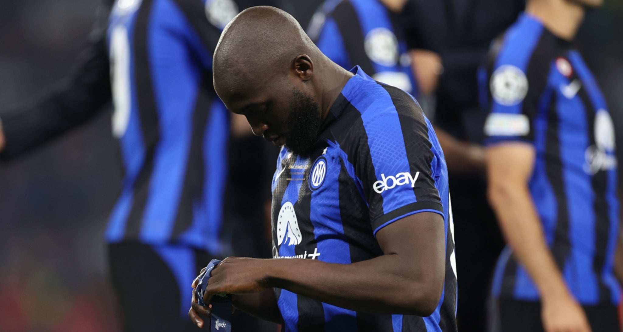 Romelu Lukaku, l'attaquant belge de l'Inter