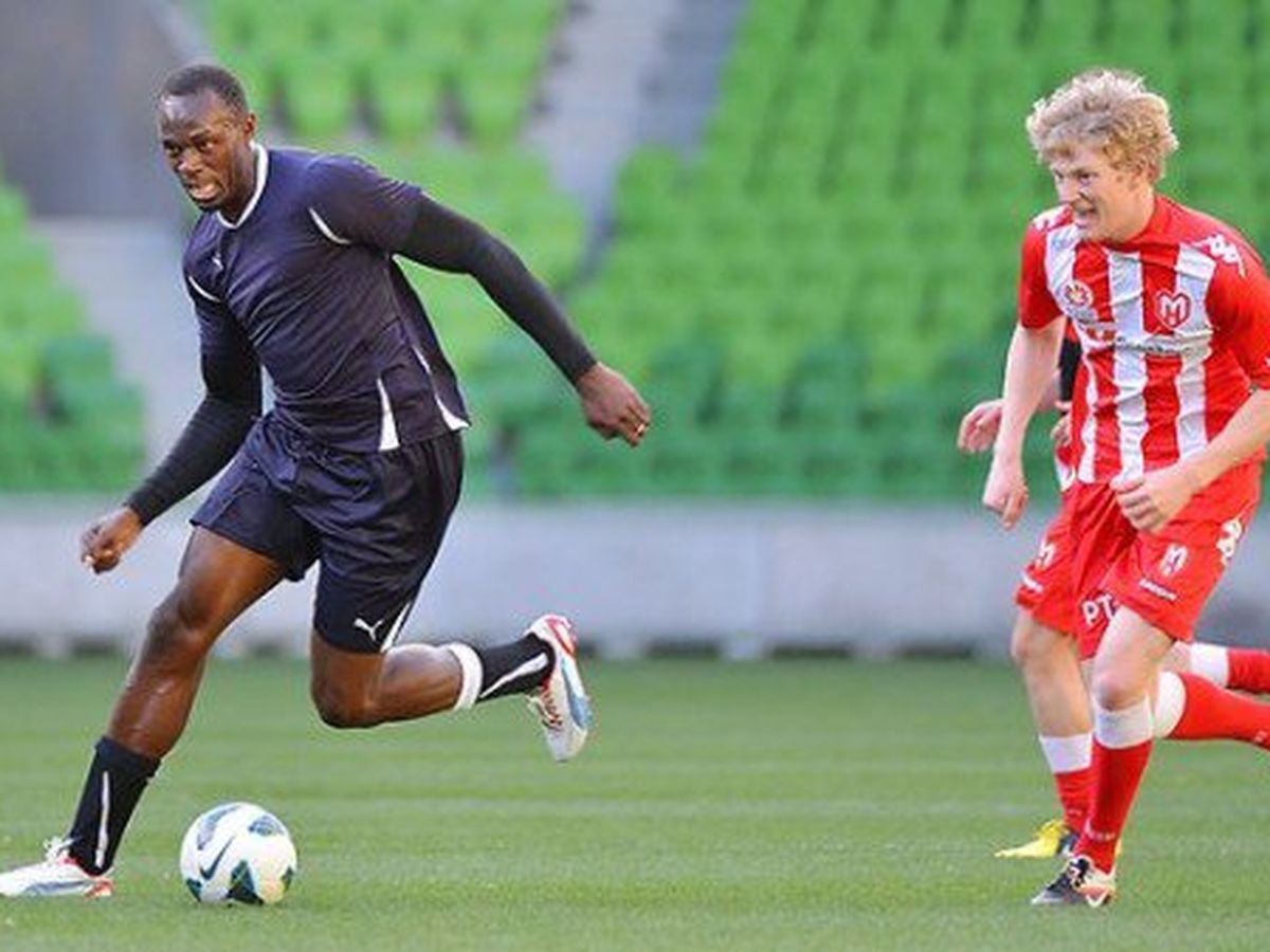 usain bolt crampons vitesse