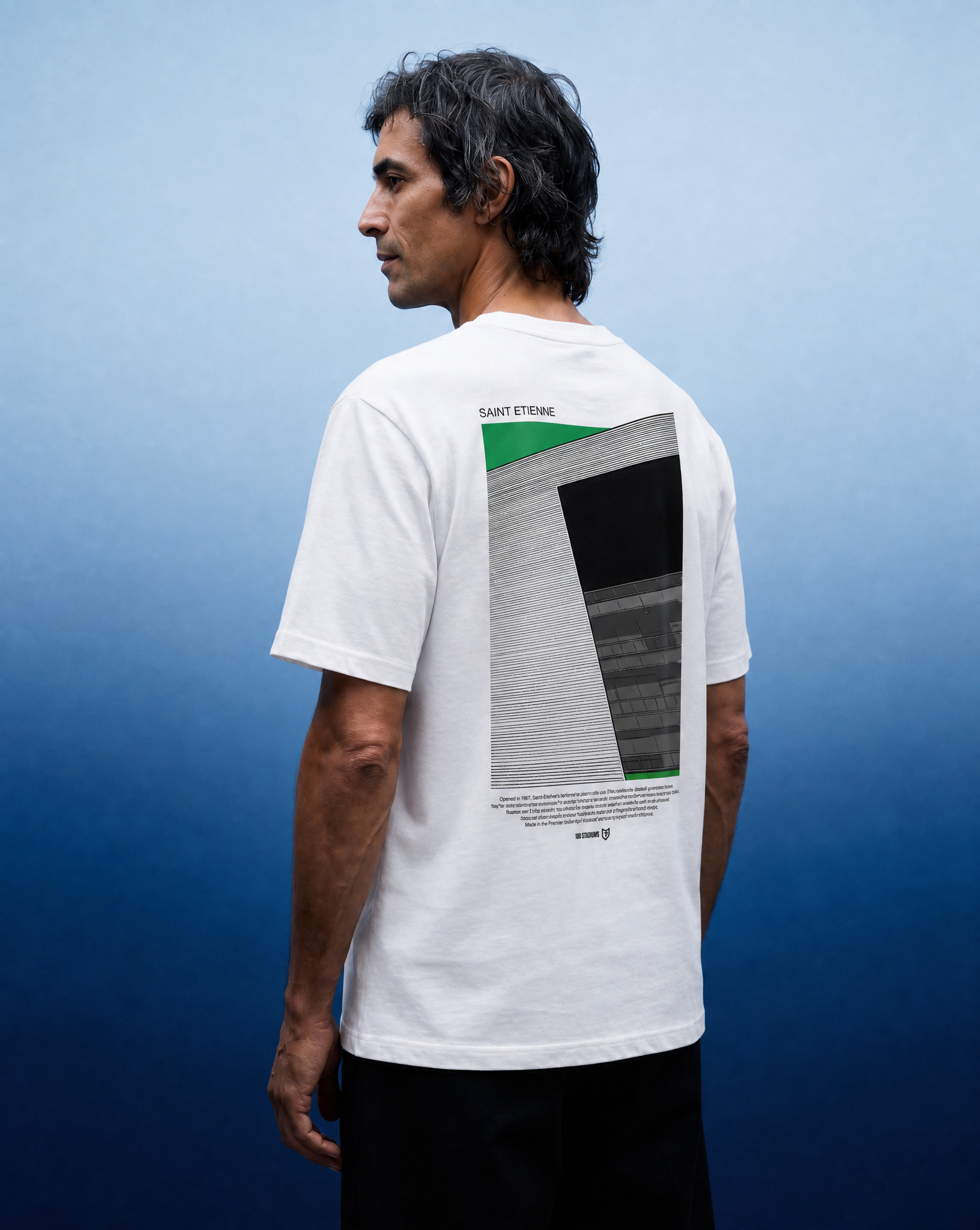 Tee Shirt Barcelona brodé - Mark Johnson x Foot Dimanche Image