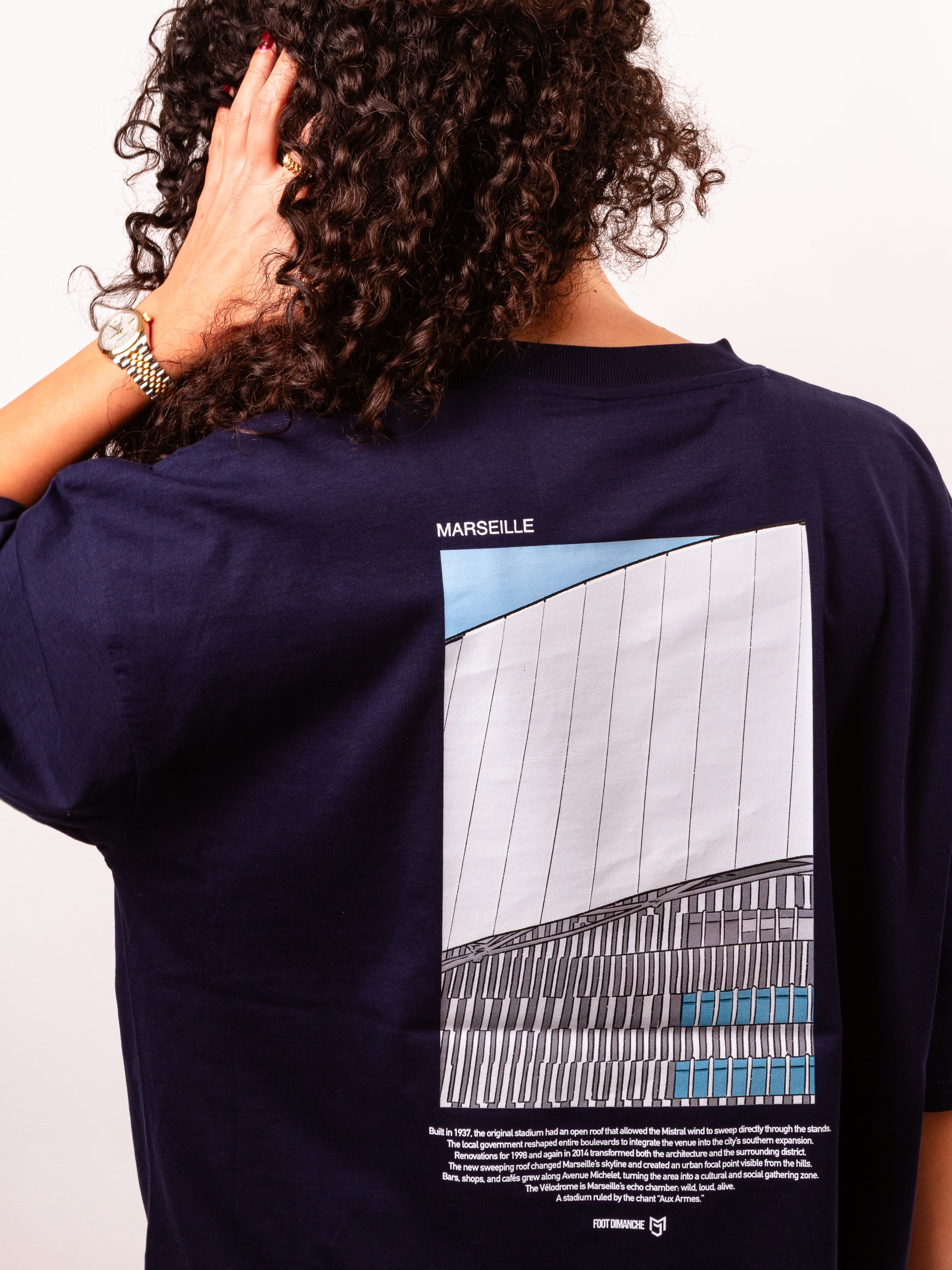 Tee Shirt Marseille - Foot Dimanche x Mark Johnson Image