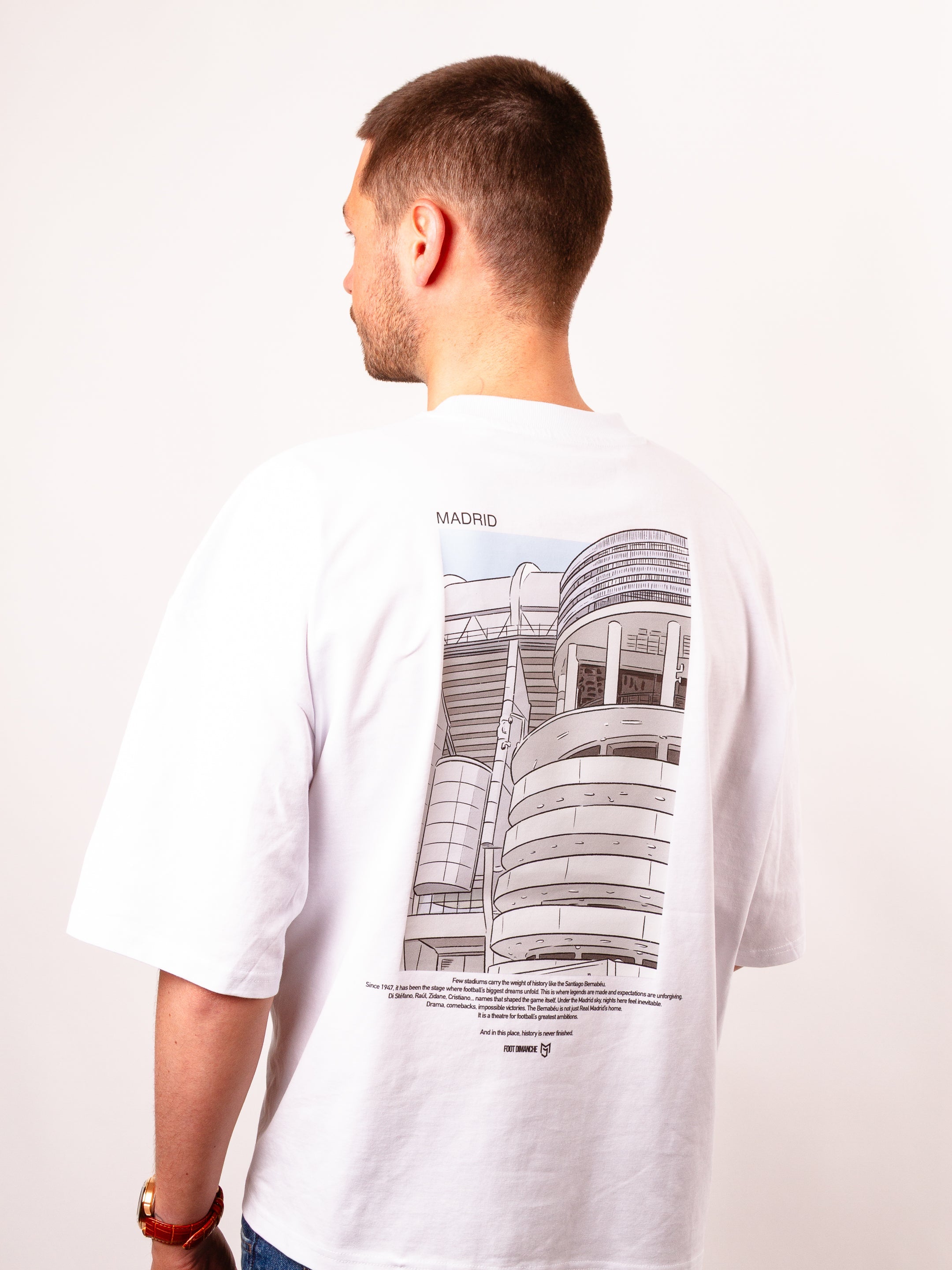 Tee Shirt Madrid - Foot Dimanche x Mark Johnson Image