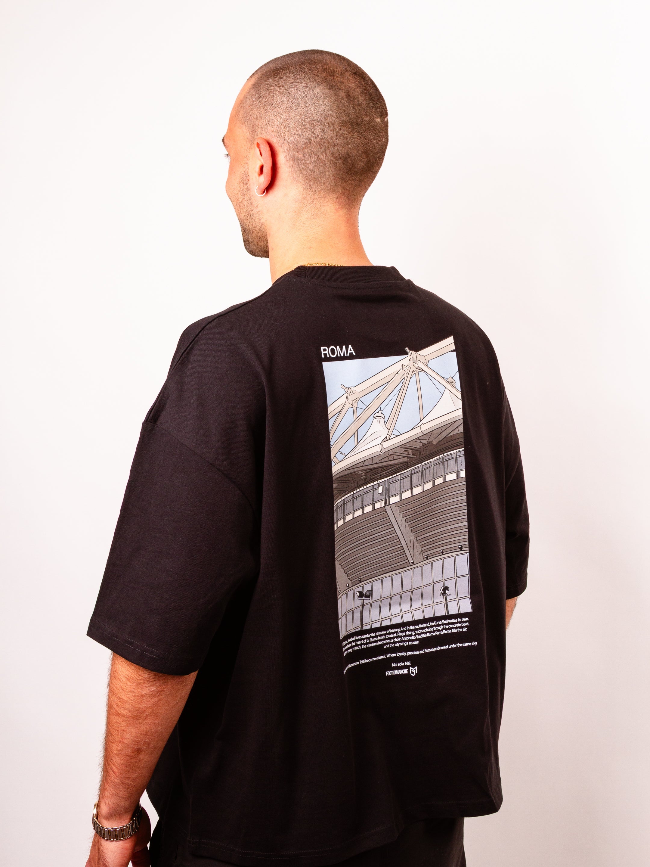 Tee Shirt Roma -  Foot Dimanche x Mark Johnson Image