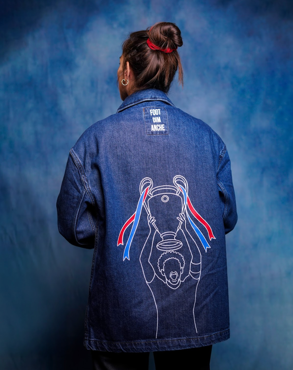 Vestes en Jean Foot Dimanche Immagine