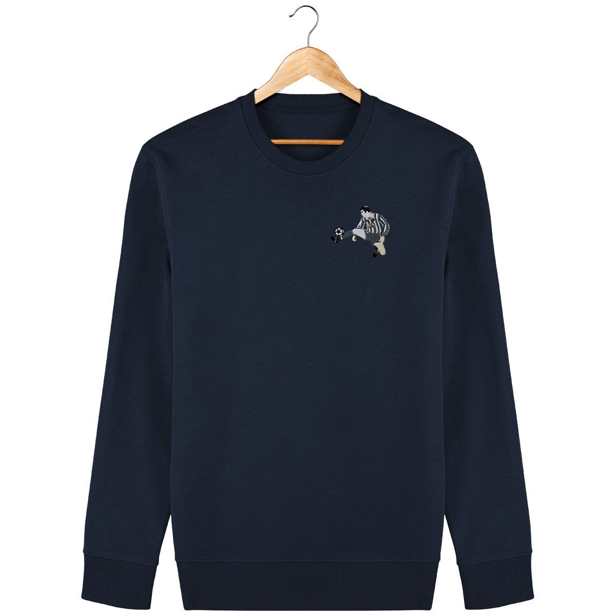 Sweat Zizou Juve brodé