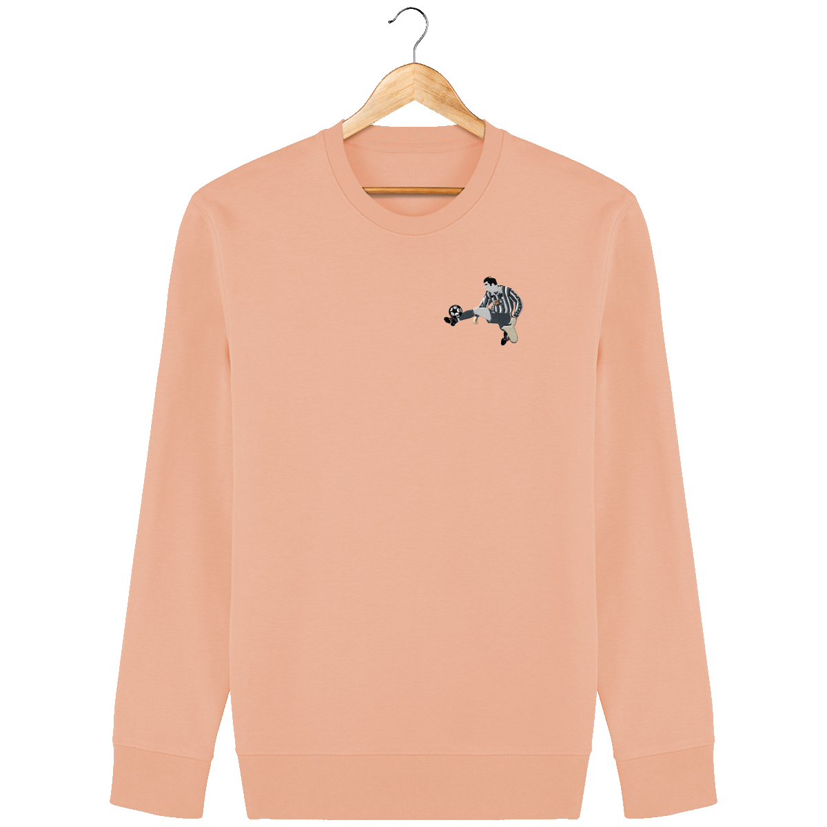 Sweat Zizou Juve brodé