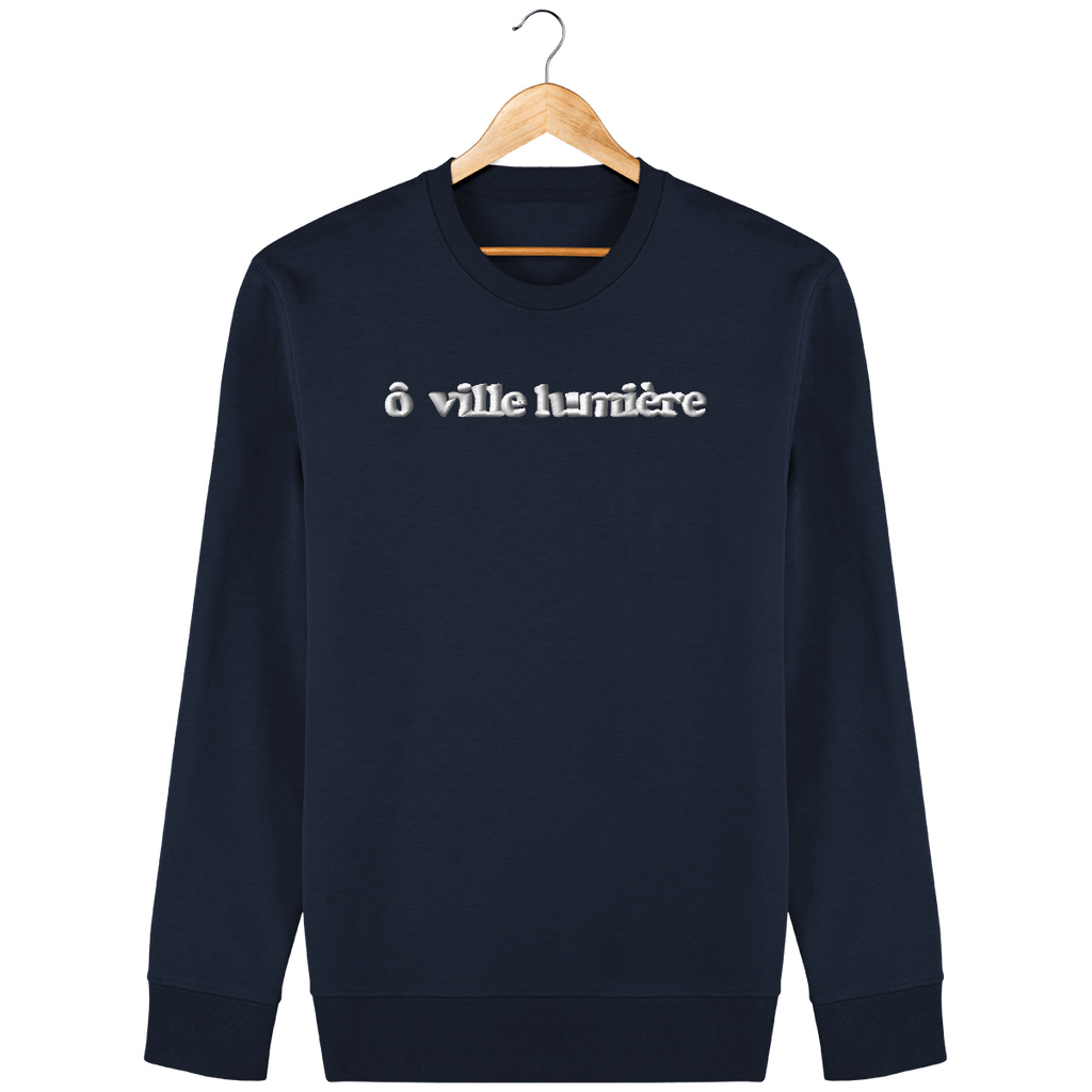 Sweat ô ville lumière brodé