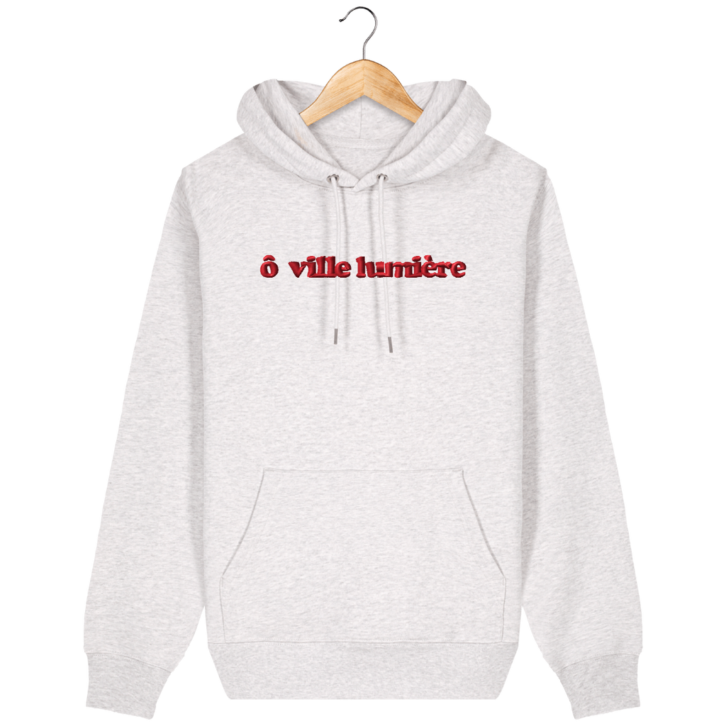 Sweat Capuche ô ville lumière brodé
