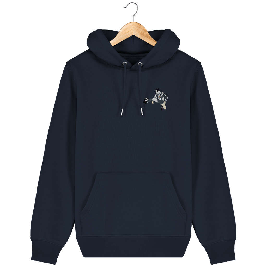Sweat capuche Zizou Juve brodé