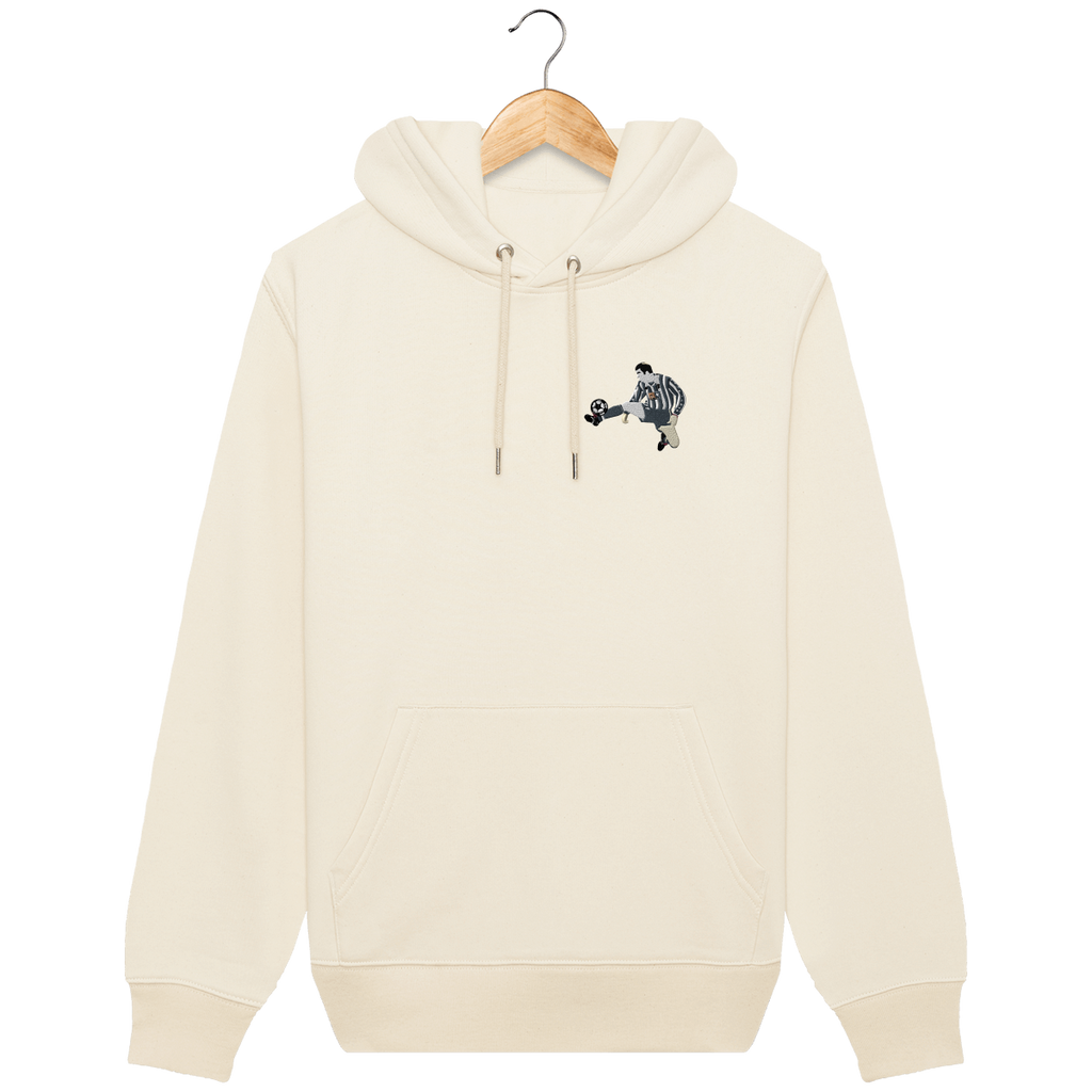 Sweat capuche Zizou Juve brodé