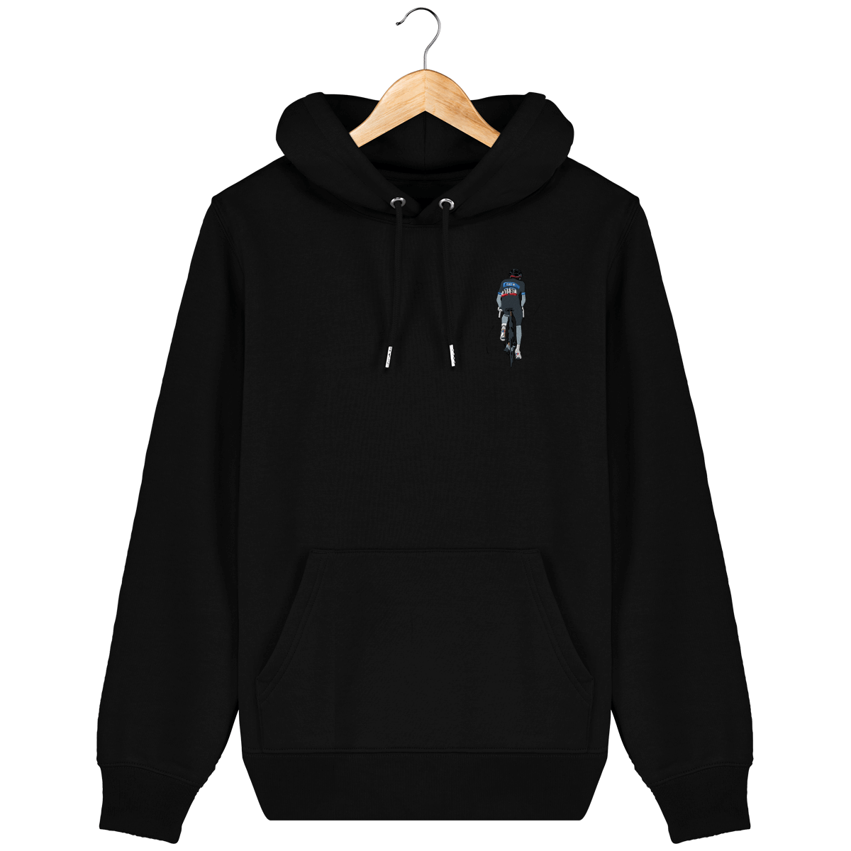 Sweat capuche Virage Pinot brodé