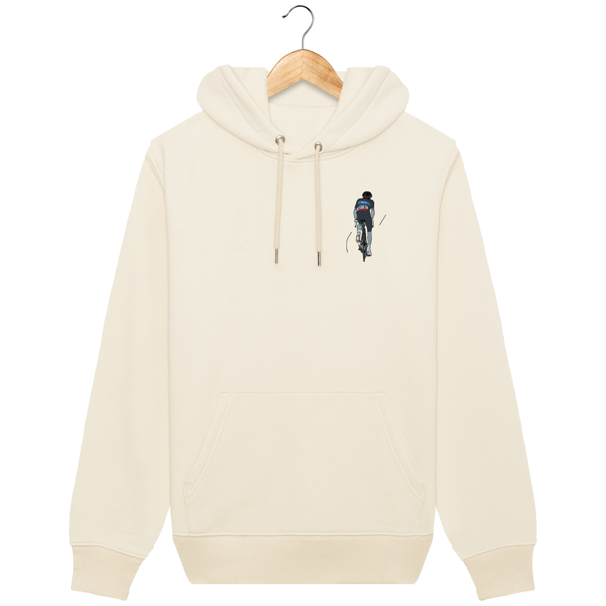 Sweat capuche Virage Pinot brodé