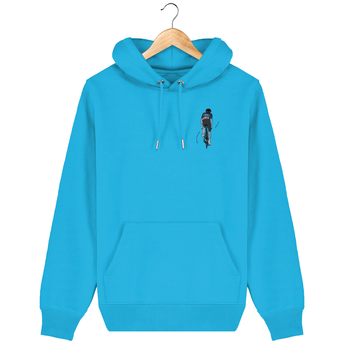 Sweat capuche Virage Pinot brodé
