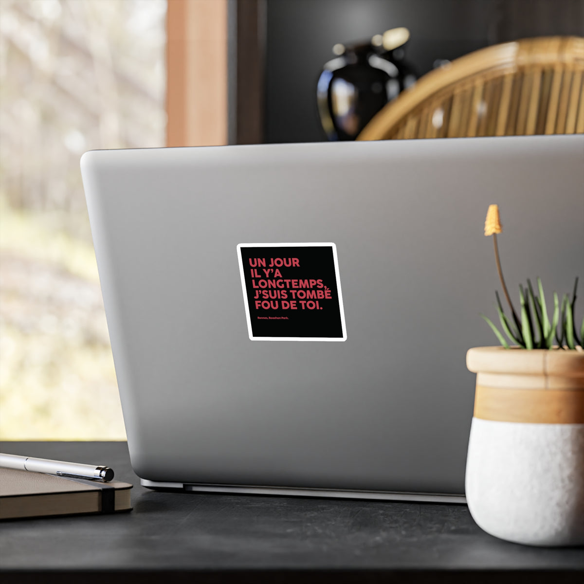 Sticker un jour il y'a longtemps