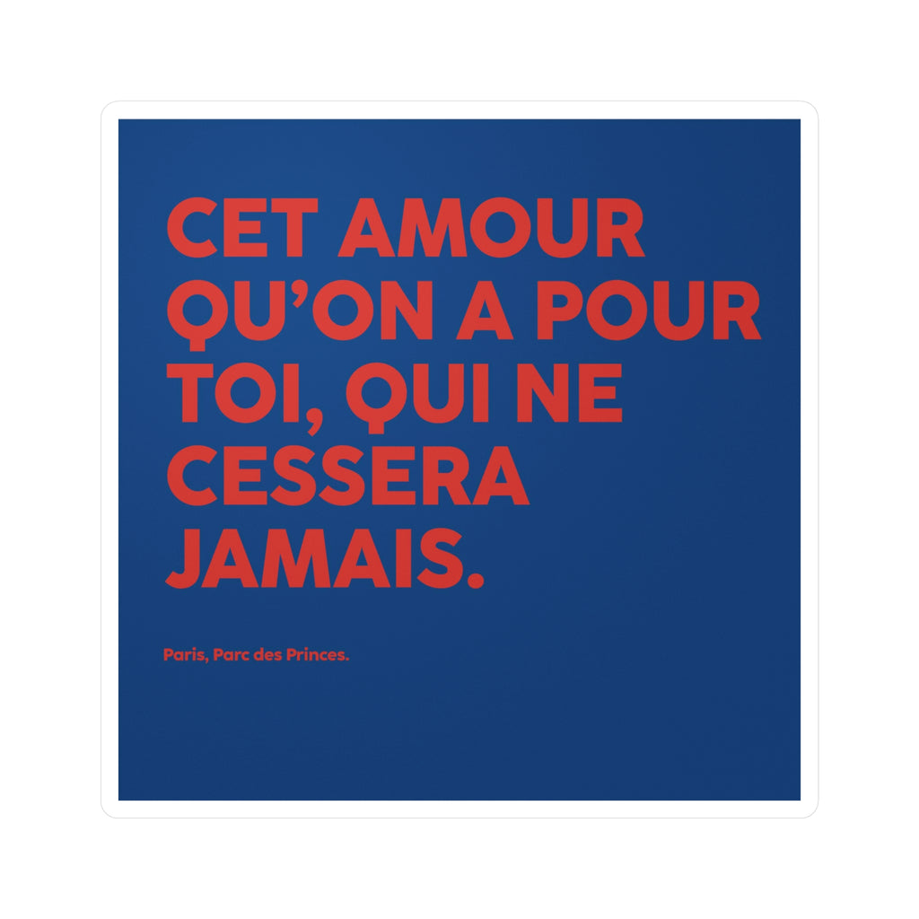 Sticker Tous ensemble on chantera