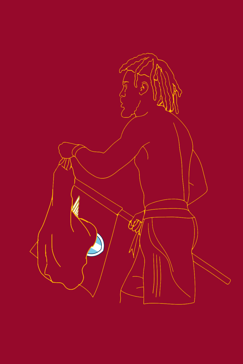 Tee Shirt Manu Koné Roma
