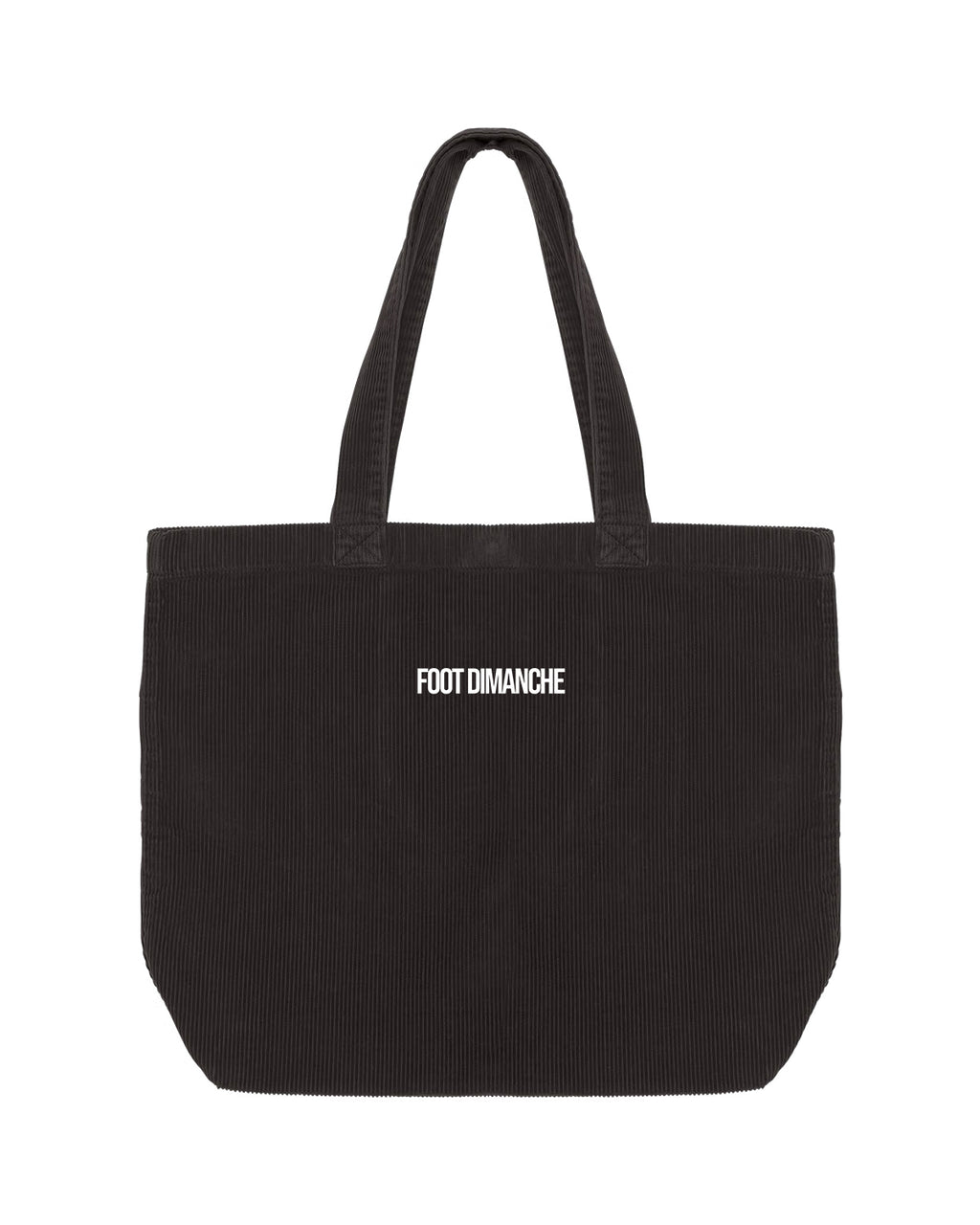 Sac velours côtelé -  Cet amour qu'on a pour toi brodé
