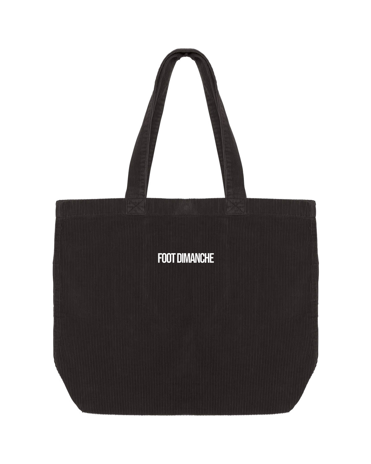 Sac velours côtelé -  Cet amour qu'on a pour toi brodé