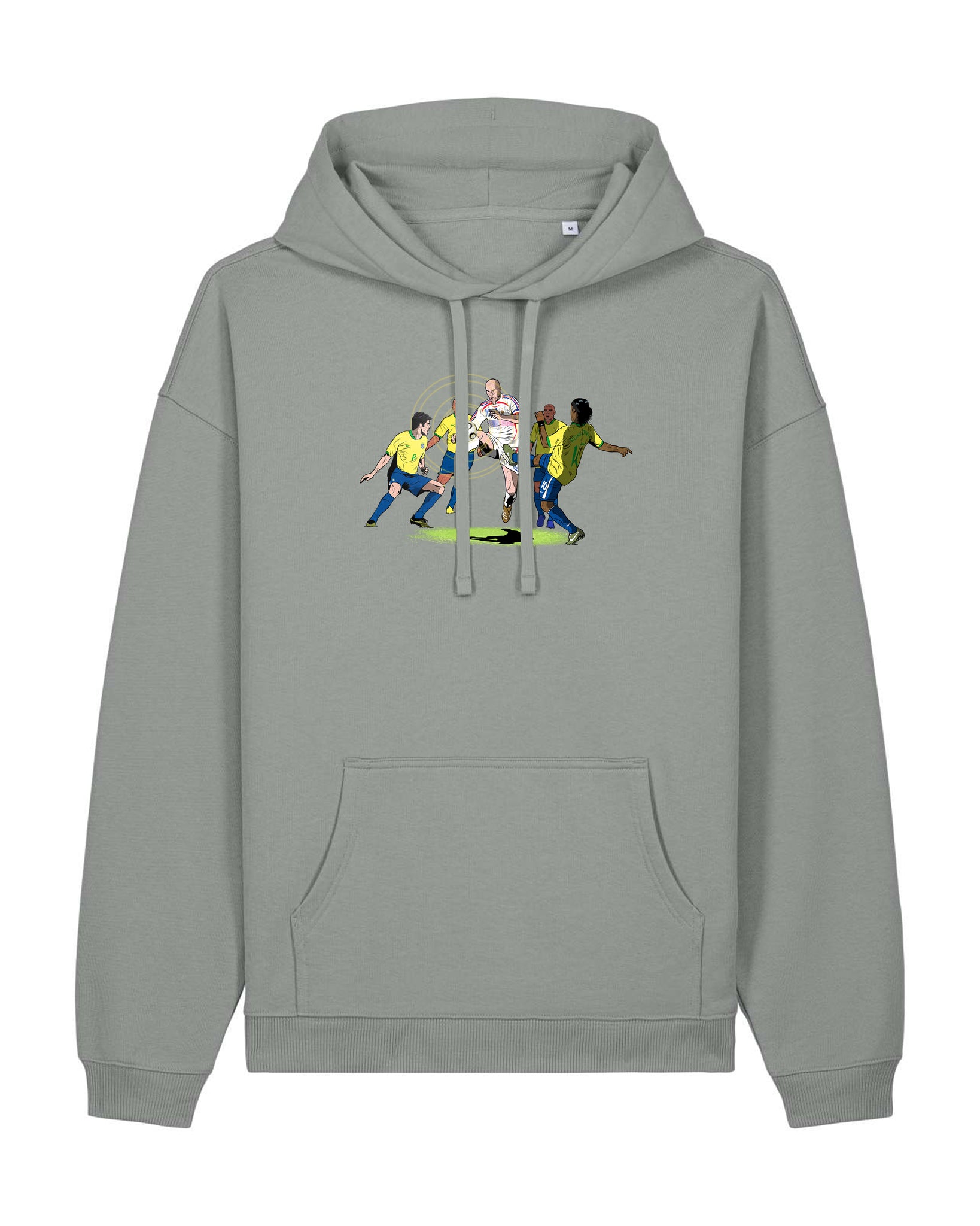 Sweat Capuche Zidane 2006 - Foot Dimanche x Alvastudio7