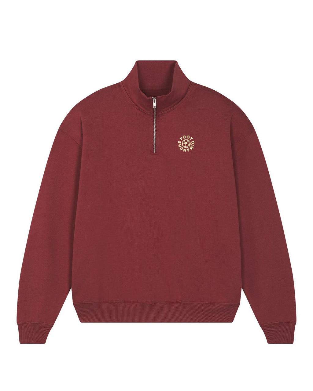 Sweatshirt Zip Oversize brodé Foot Dimanche