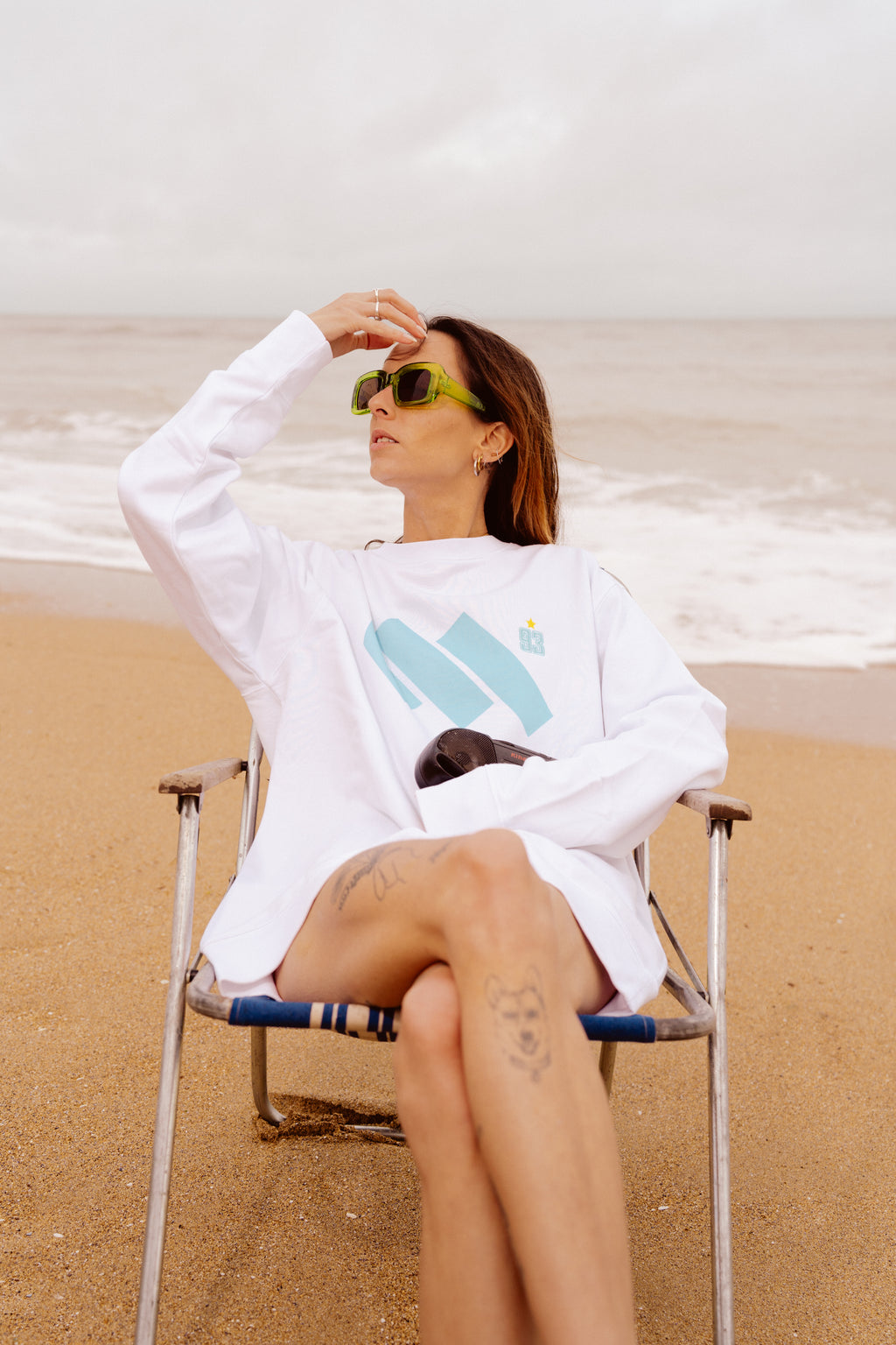 Sweat Marseille 93 brodé