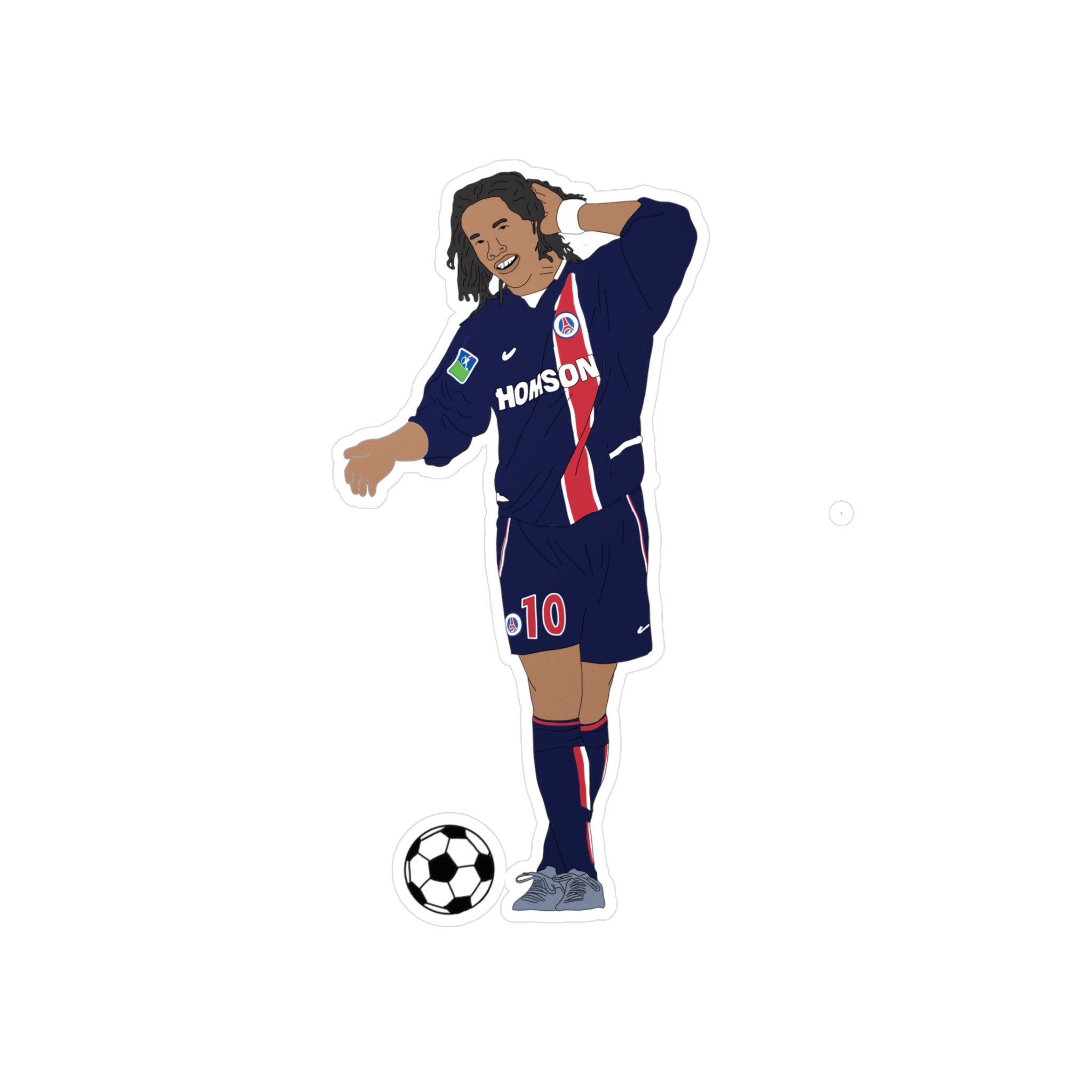 3 posters )) RONALDINHO / PSG recto et verso 3 posters )) RONALDINHO / PSG recto et verso