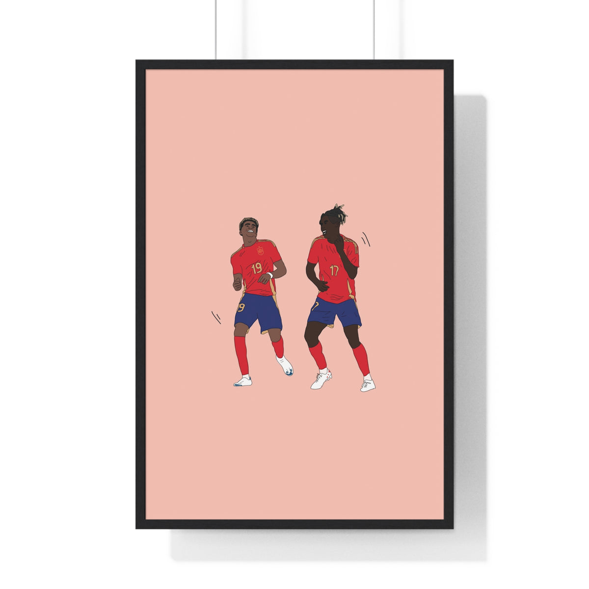 Poster Lamine Yamal Nico Williams - Foot Dimanche