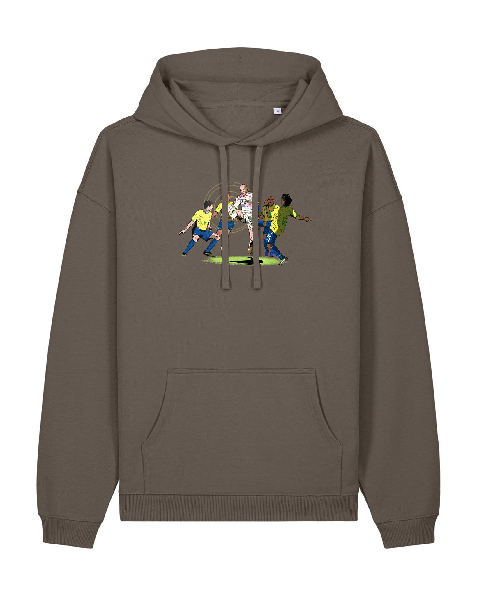 Sweat Capuche Zidane 2006 - Foot Dimanche x Alvastudio7