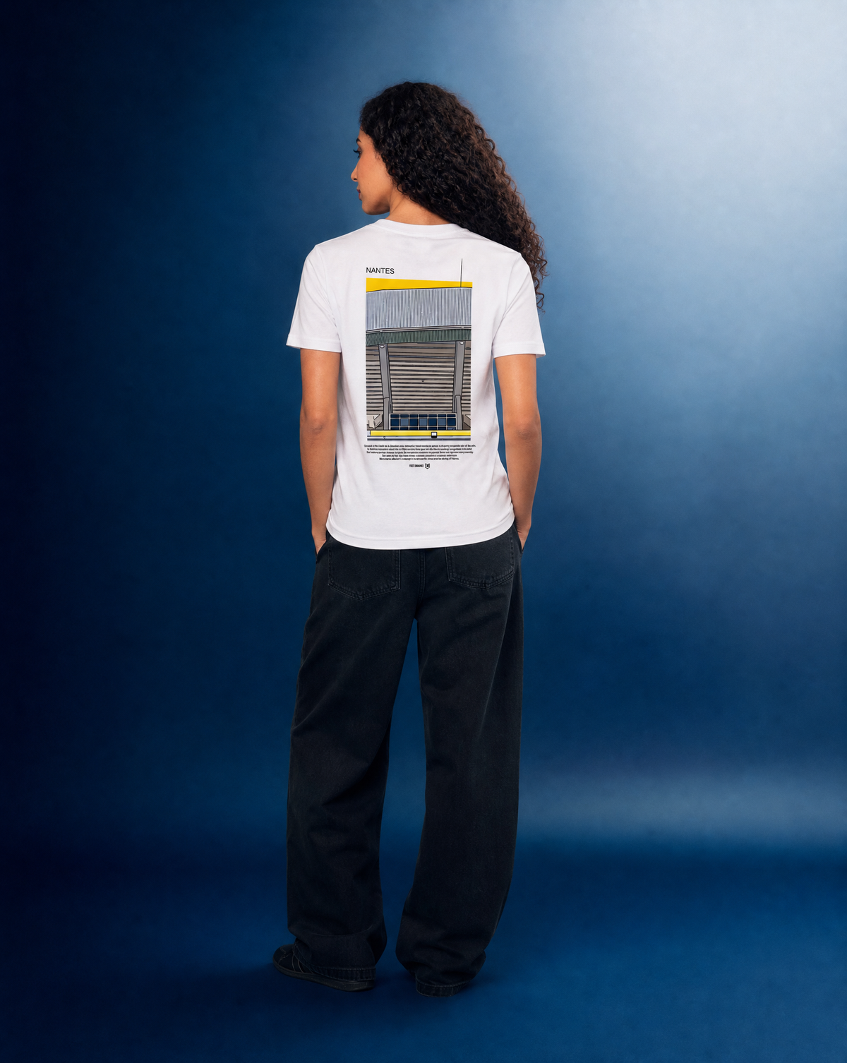 Tee Shirt Nantes - Foot Dimanche x Mark Johnson