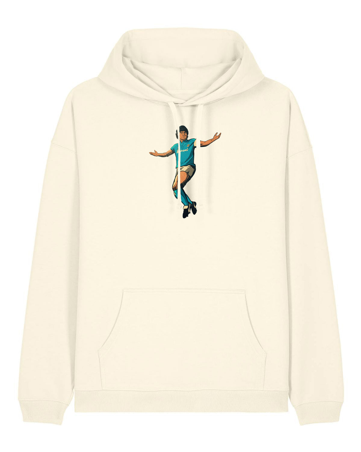 Sweat Capuche Maradona - Foot Dimanche x Alvastudio7