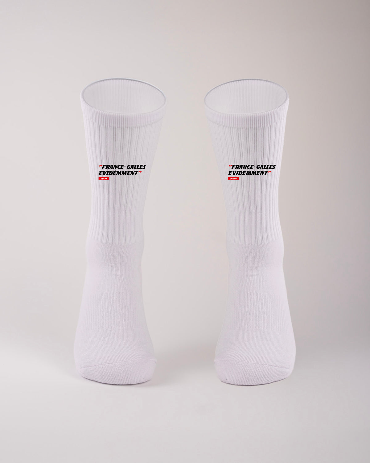 Chaussettes France Galles, Evidemment - L'Equipe x Foot Dimanche