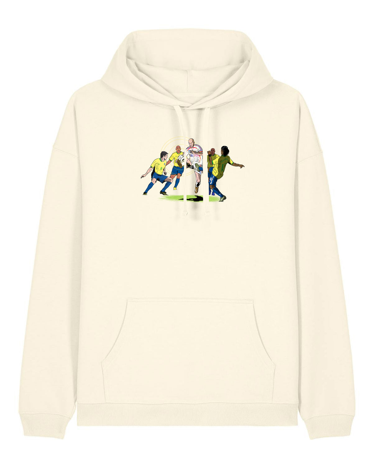 Sweat Capuche Zidane 2006 - Foot Dimanche x Alvastudio7