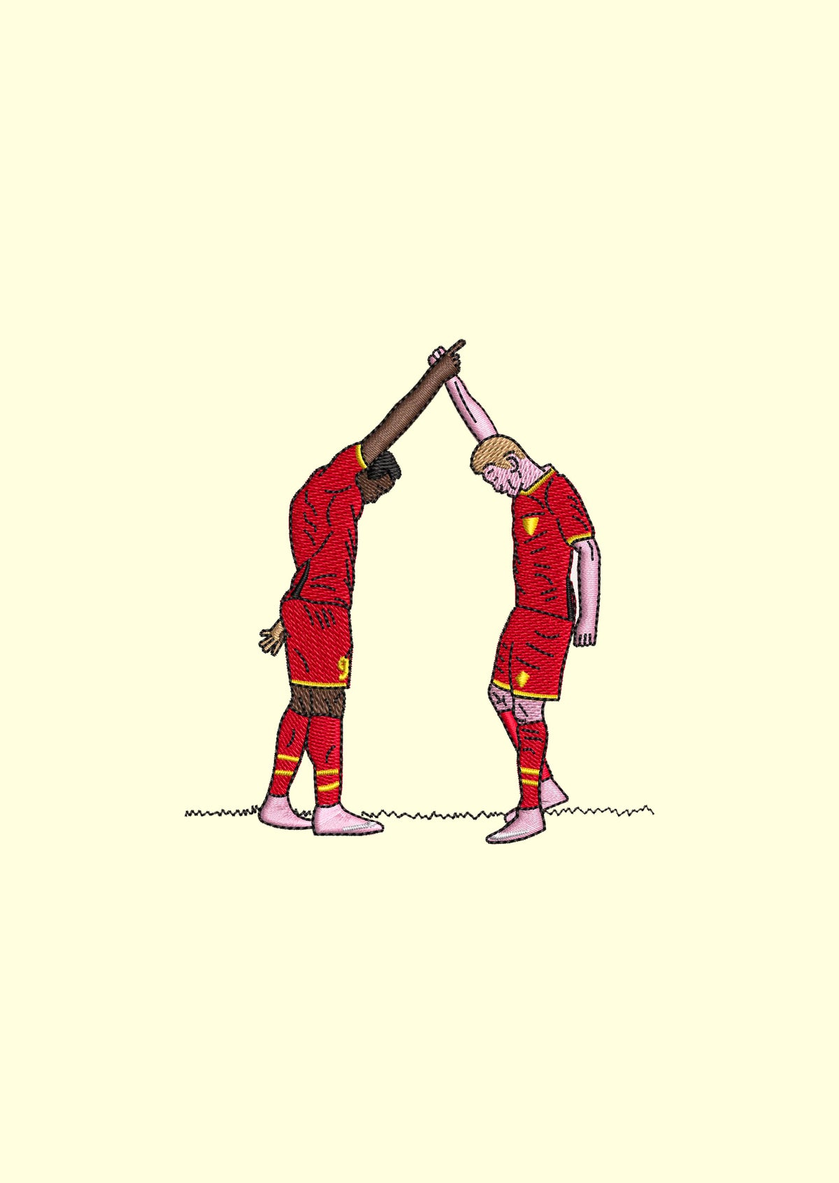 Tee Shirt KDB x Big Rom brodé