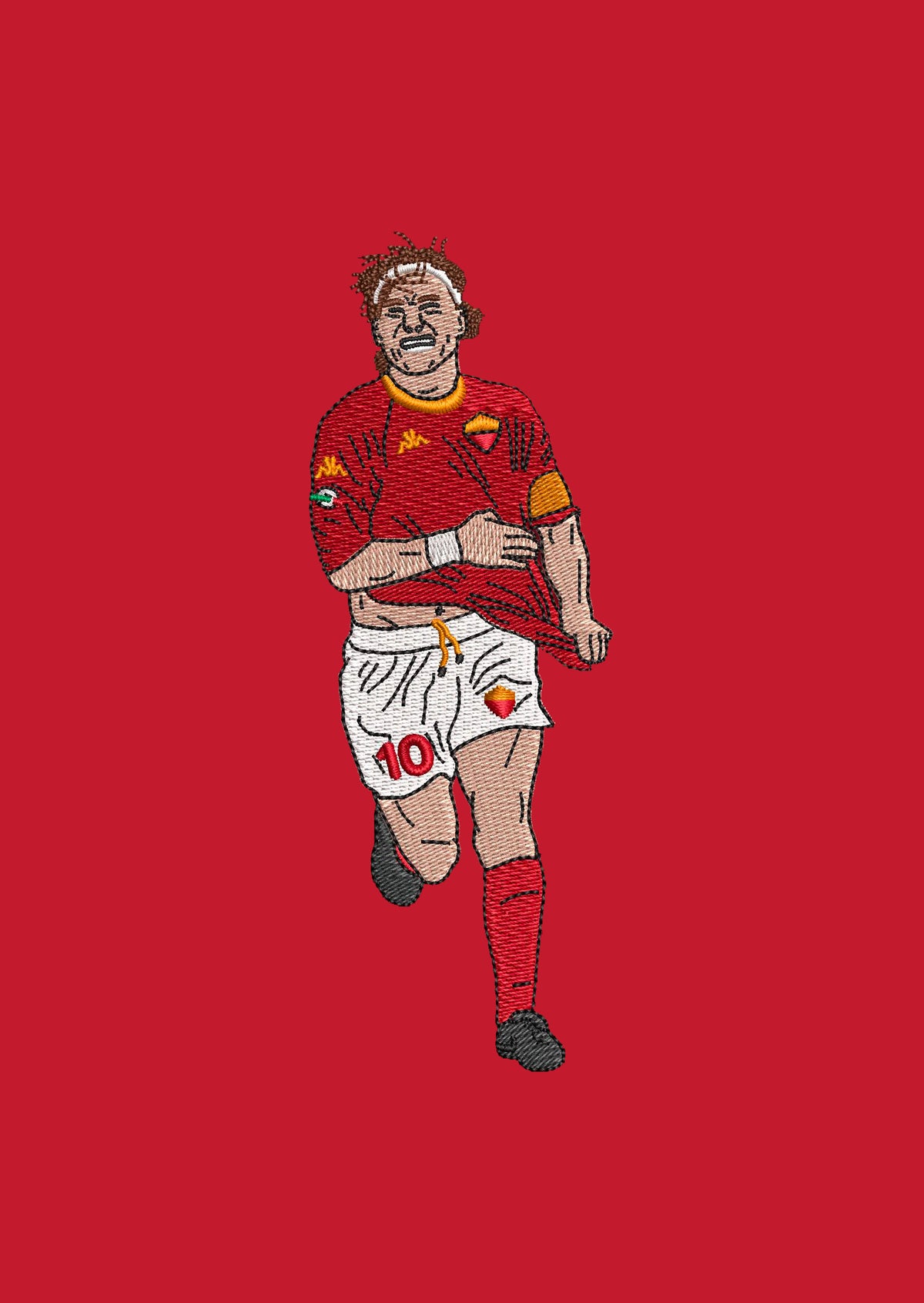 Tee Shirt Totti 2001 - Foot Dimanche