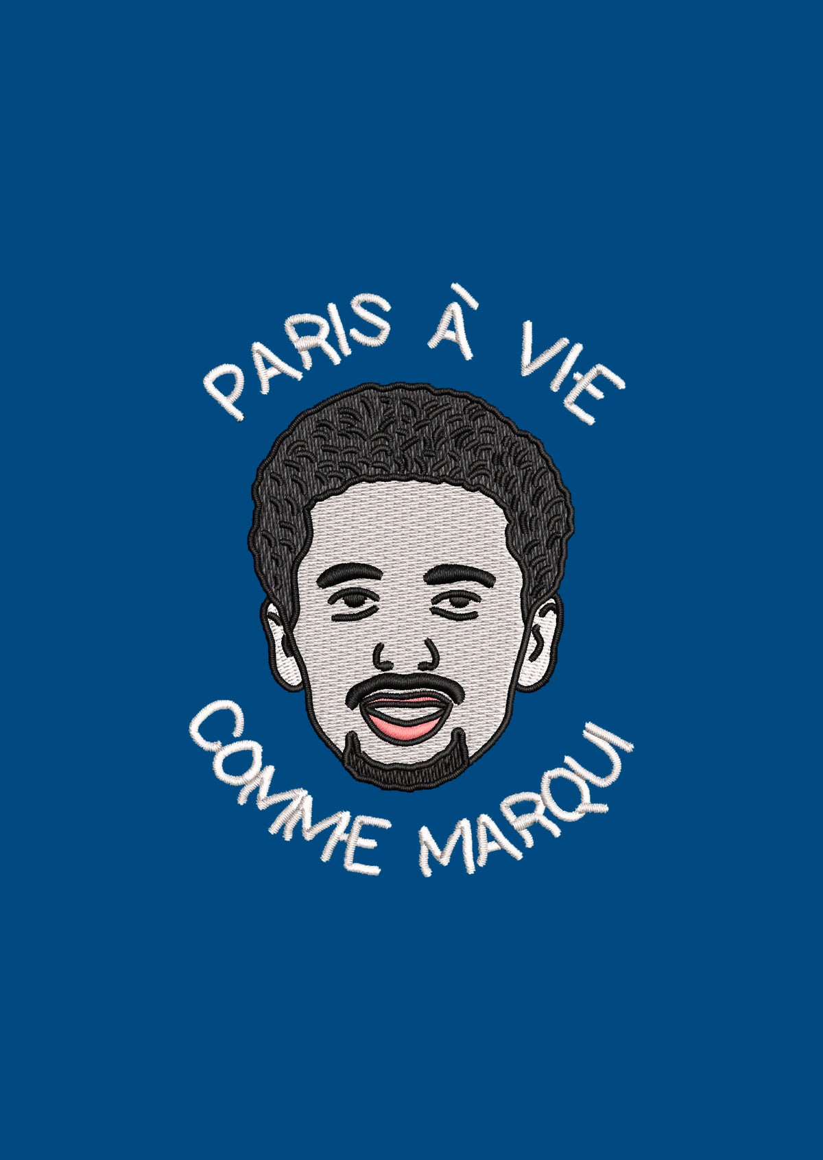 Tee Shirt comme Marqui brodé