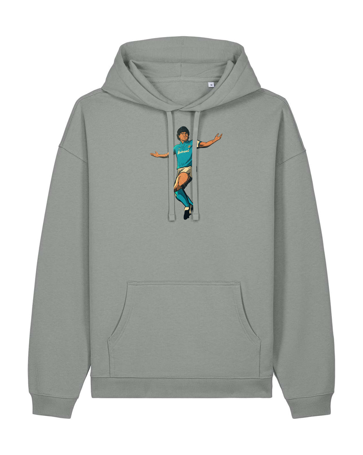 Sweat Capuche Maradona - Foot Dimanche x Alvastudio7