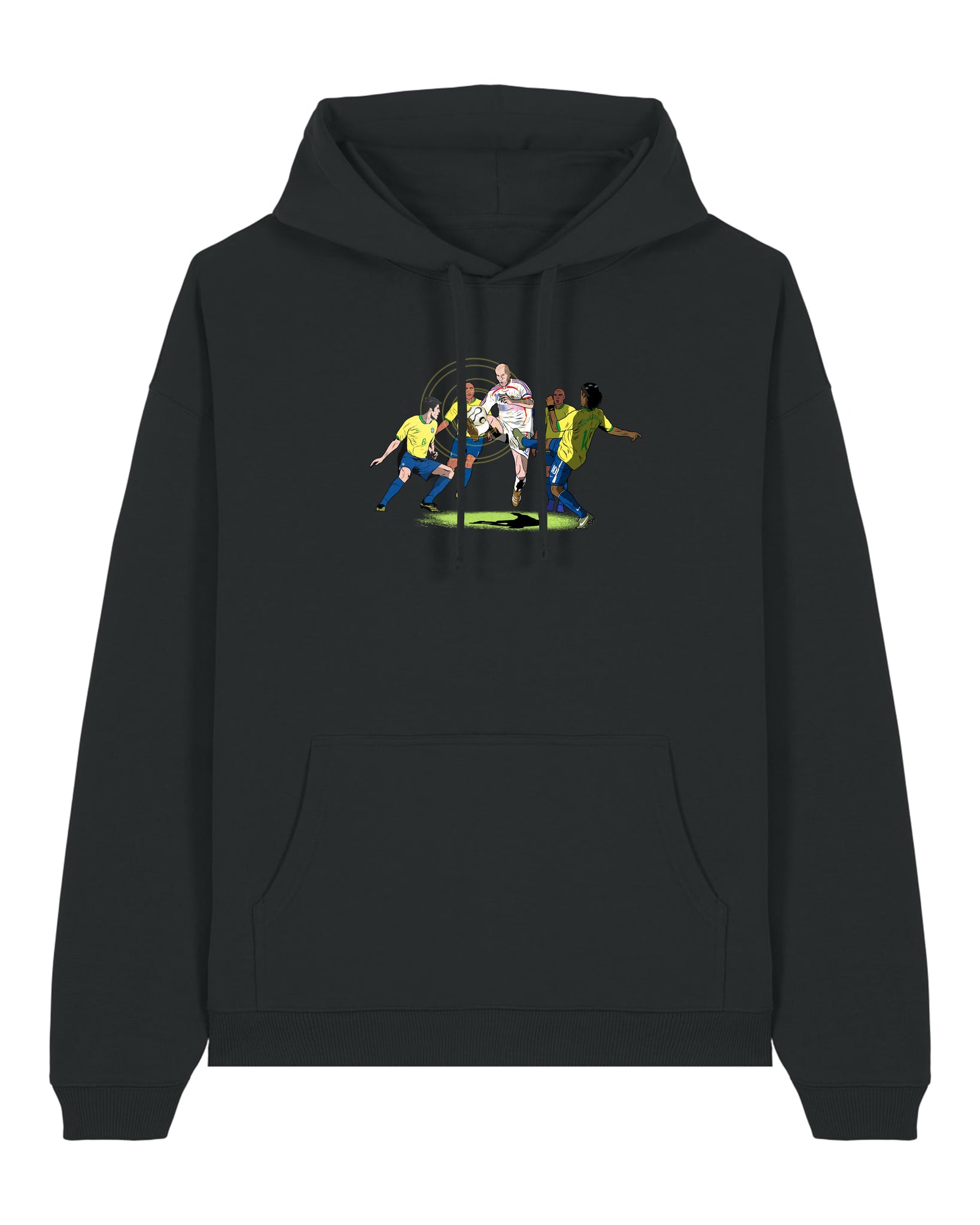 Sweat Capuche Zidane 2006 - Foot Dimanche x Alvastudio7