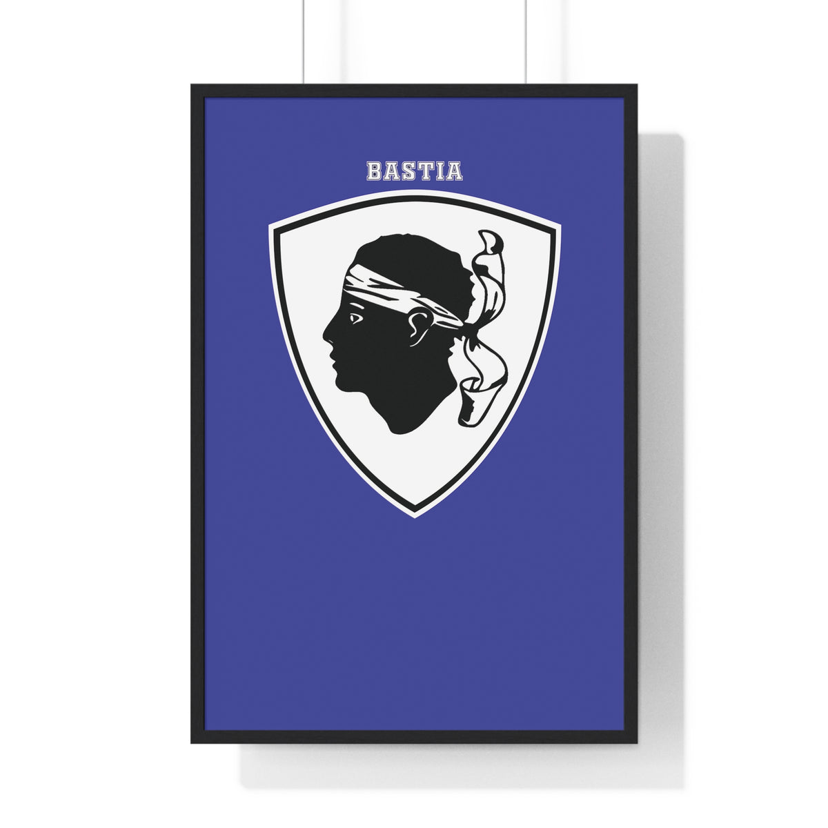 Poster Bastia rétro