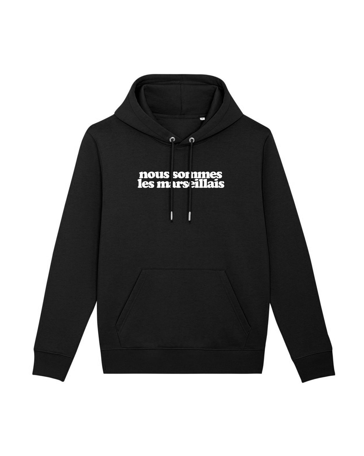 Sweat capuche Nous sommes les marseillais brodé