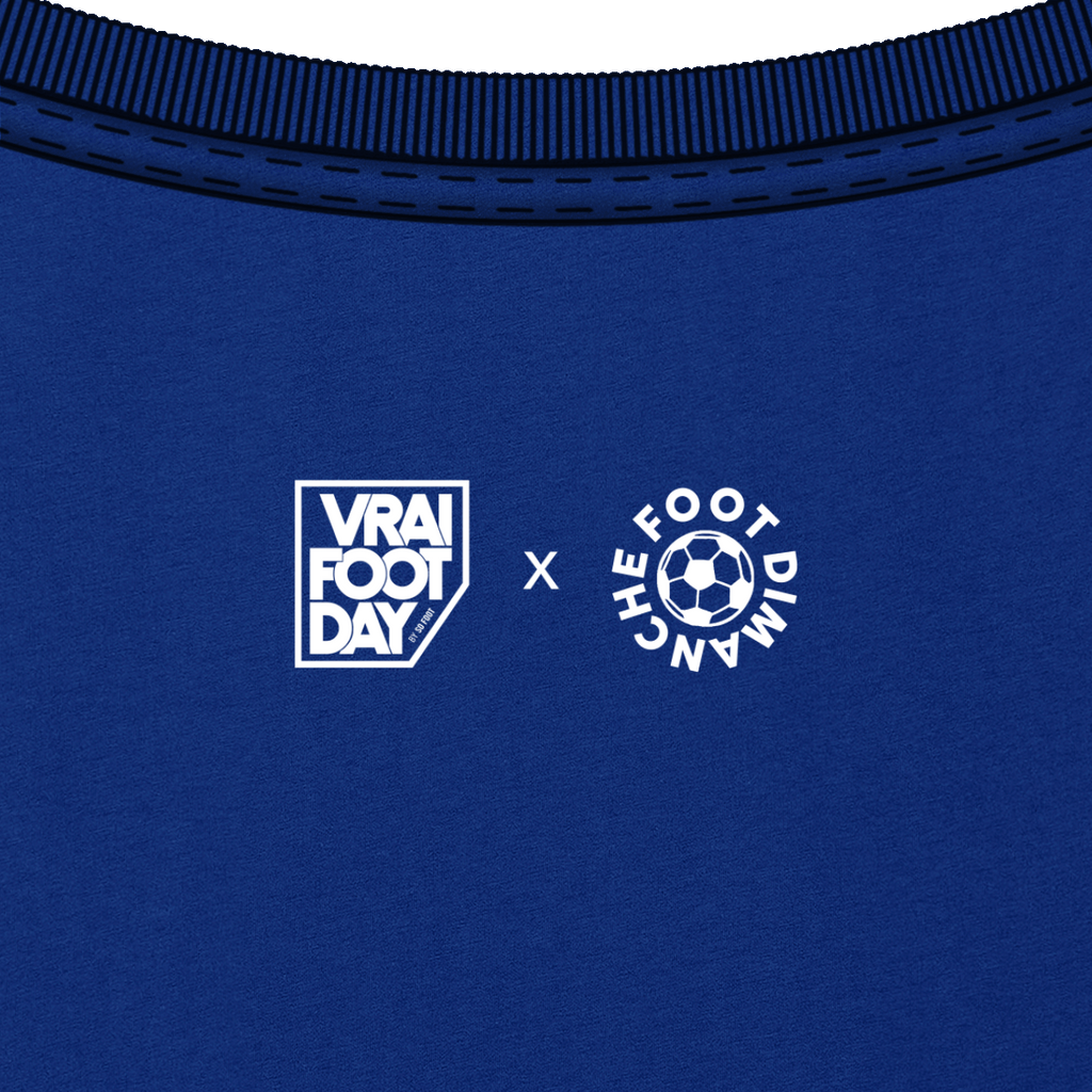 Tee Shirt Liberté Egalité Pieds Carrés - Vrai Foot Day x Foot Dimanche