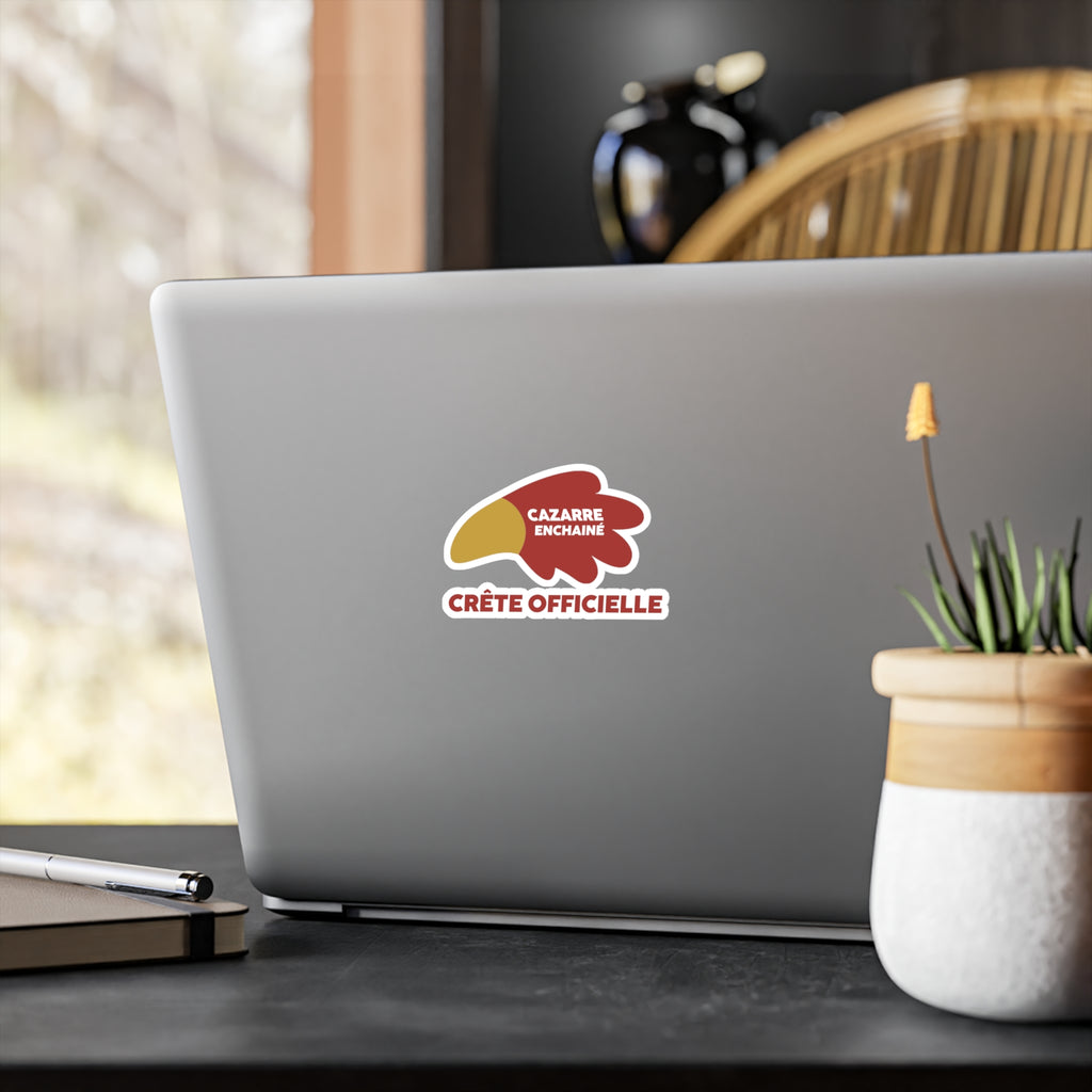 Sticker Crête officielle - Cazarre x Foot Dimanche