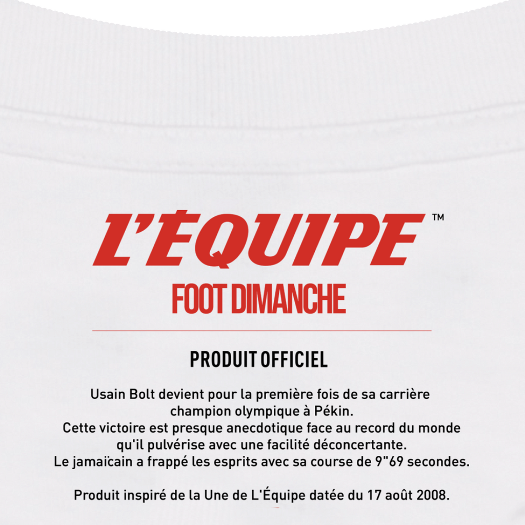 Tee Shirt Le coup de foudre - L'Equipe x Foot Dimanche - SOLDES