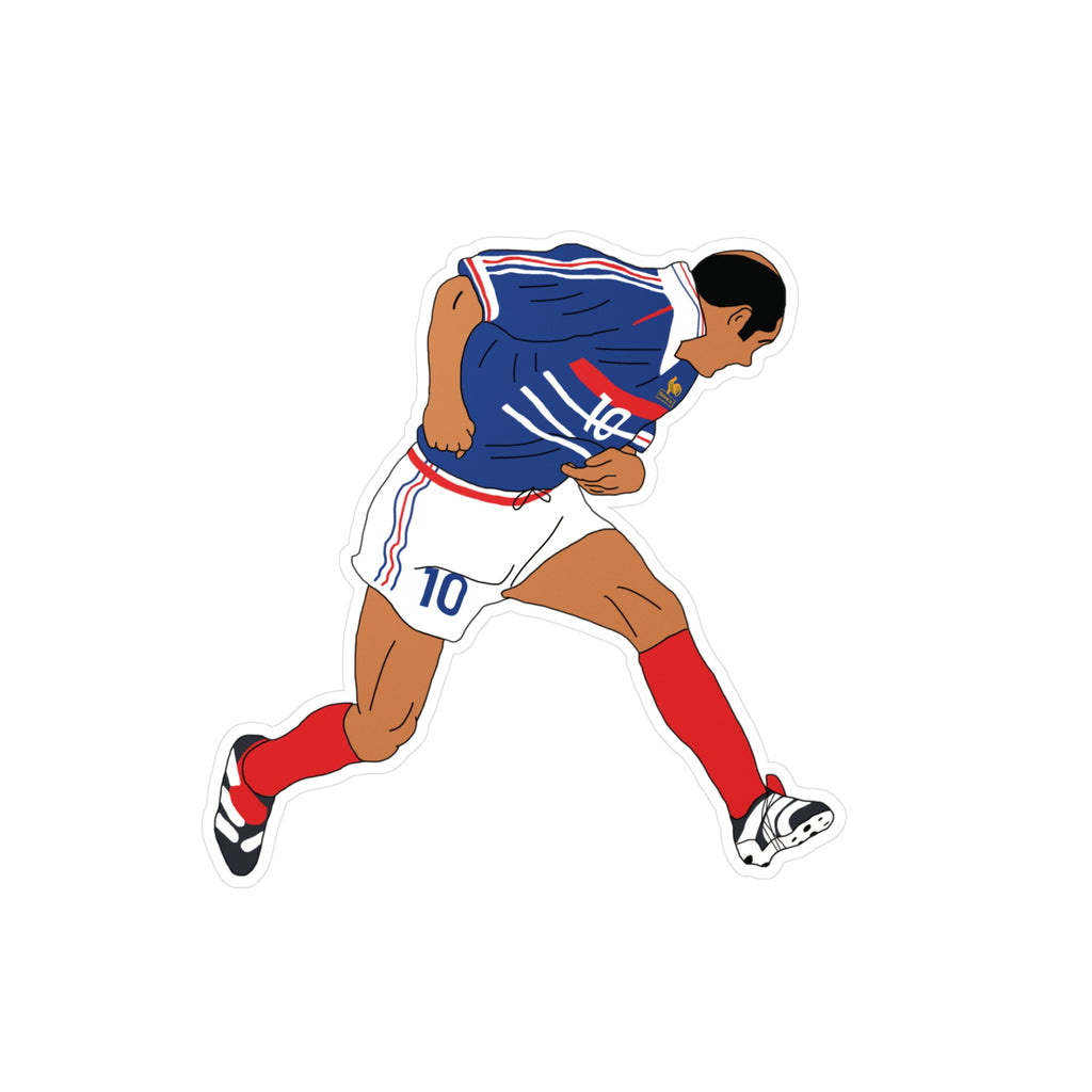 Sticker Zizou 98