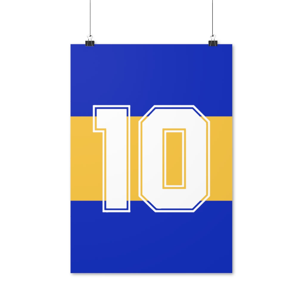 Poster Maradona Boca - Foot Dimanche