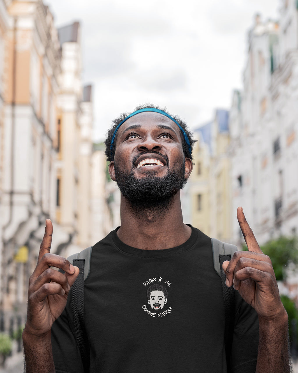 Tee Shirt comme Marqui brodé