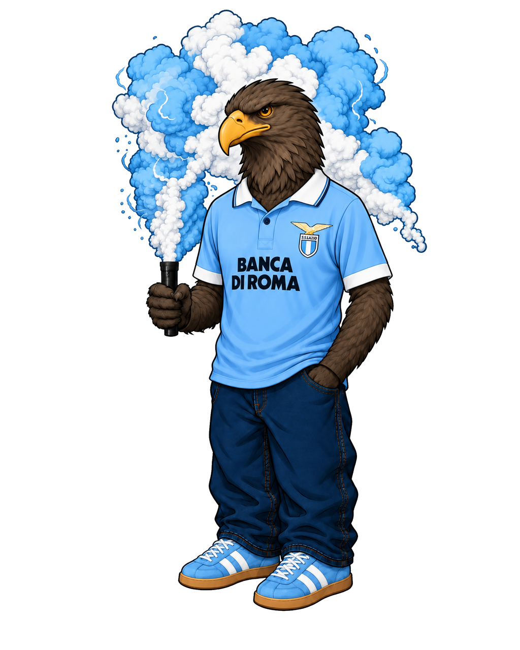Tee-shirt Aigle Lazio – Aquila Vintage