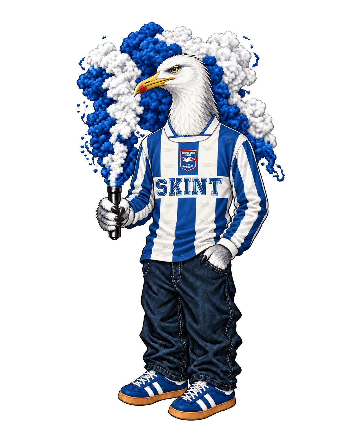 Tee-shirt Grive West Bromwich – The Throstle Vintage