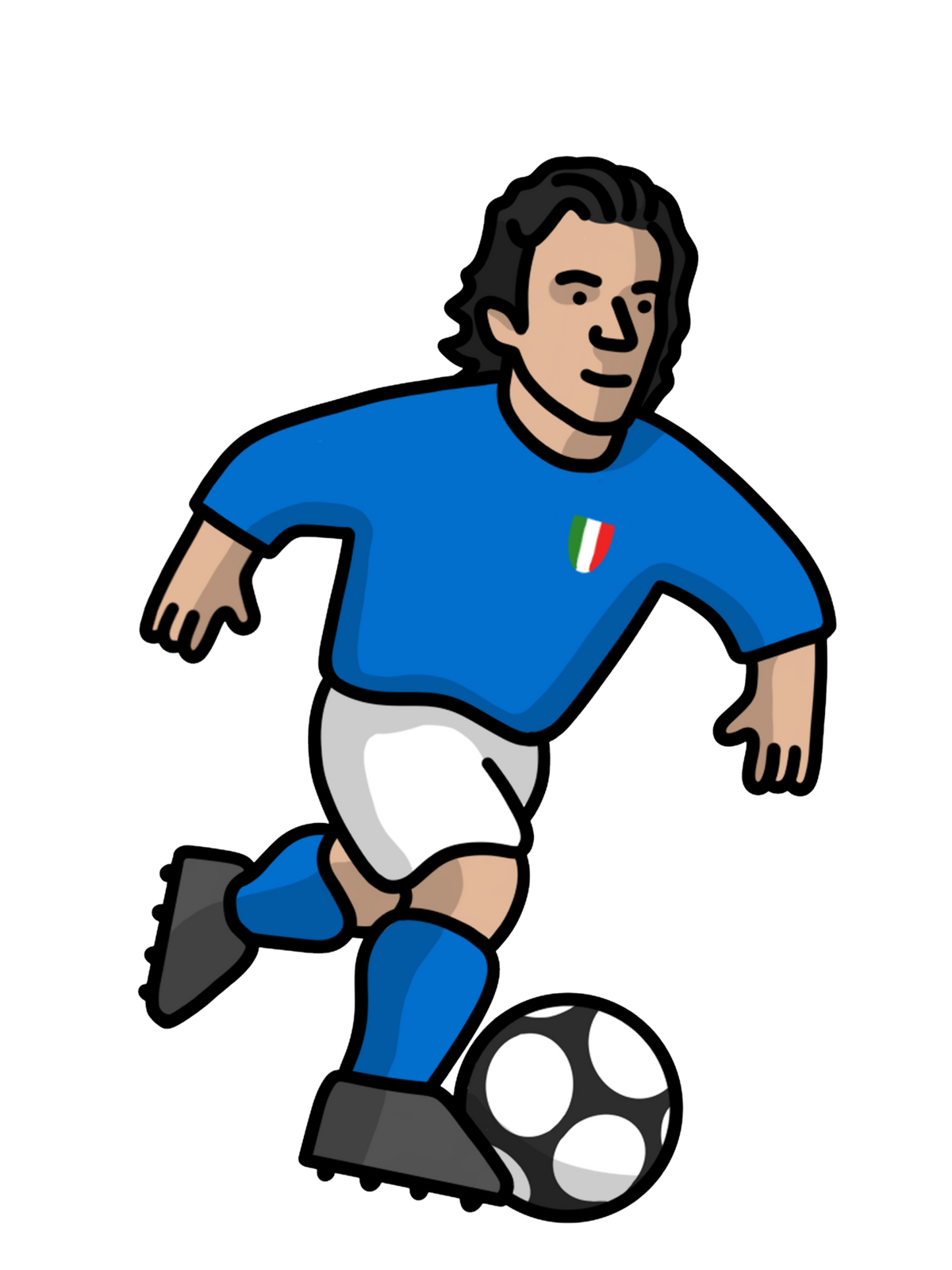 Pack 5 Chaussettes Italie - Foot Dimanche x Clément Striano