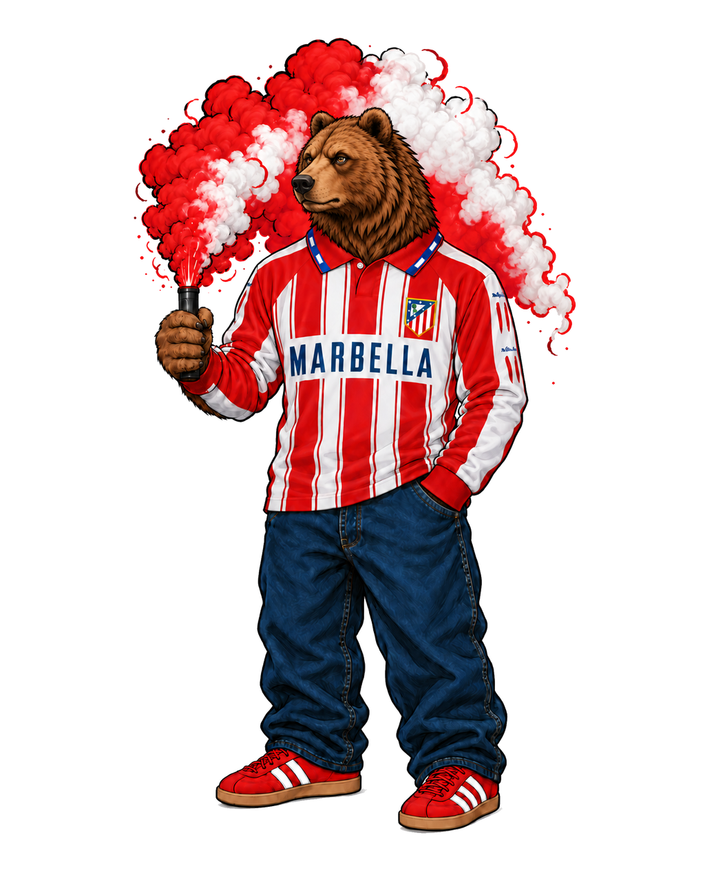 Tee-shirt Oso Atlético Madrid