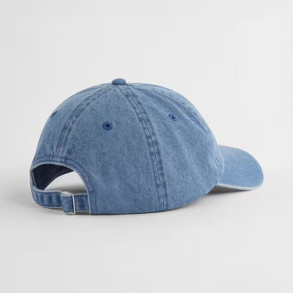 Casquette en jean Coach Courbis brodée